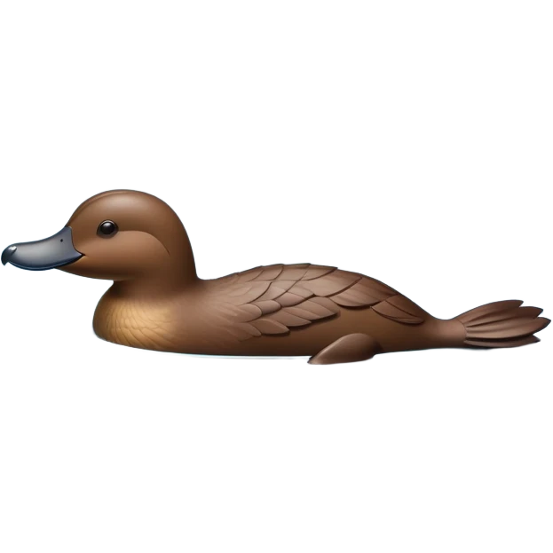 cinematic-platypus-realistic-full-body-floating-emoji,-streamlined-brown-body-gliding-through-calm-river-waters,-wide-duckbill-tipped-up-curiously,-webbed-paws-paddling-gently,-dense-water-resistant-fur-slick-and-shimmering,-flat-tail-rippling-the-water’s-surface,-simplified-yet-realistic-focused-features,-highly-detailed,-glowing-with-an-earthy-wet-radiance emoji