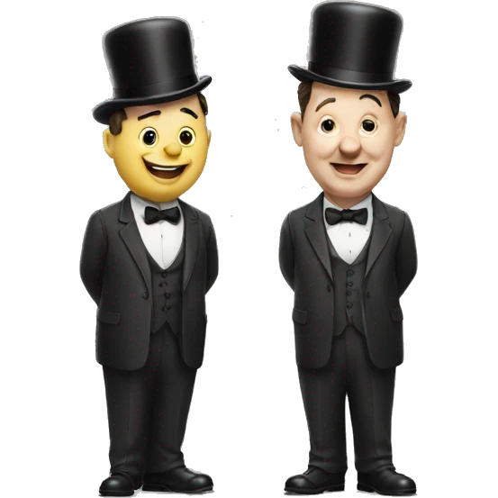 laurel et hardy emoji