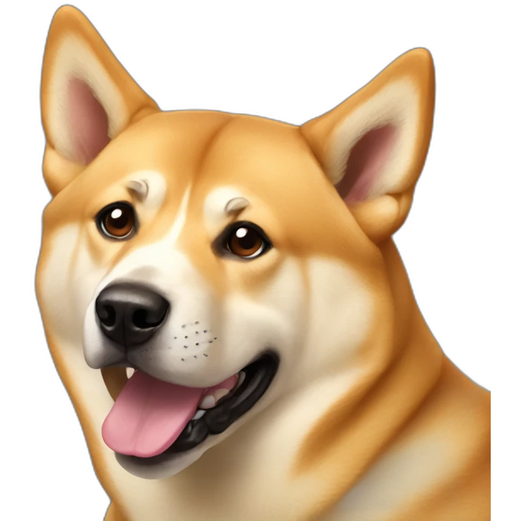 muscly doge emoji