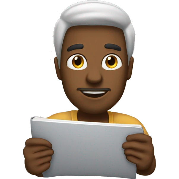 I'm writing on my phone.  emoji