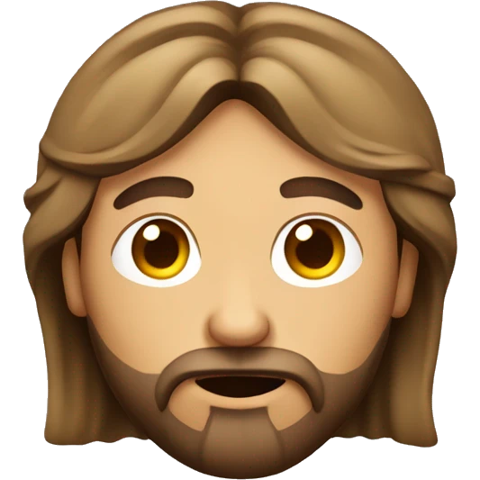 Jesus on cross emoji