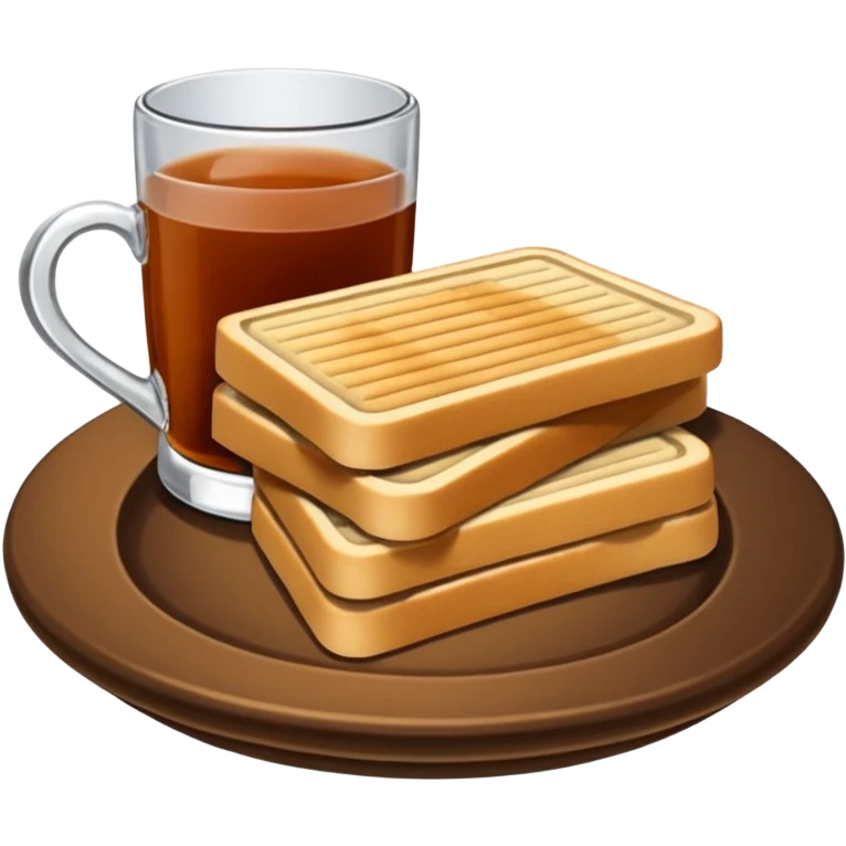 Tost ile çay emojisi çayı bir çay kesesi gibi hazırla hiç benzememiş burada bir de ben senden tost istedim kaşarlı sucuklu bir tost emoji