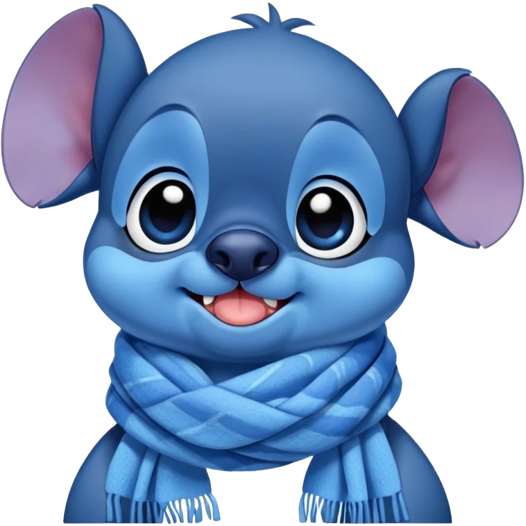 Stitch is Cought a cold emoji