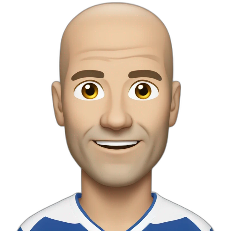 zinedine zidane emoji