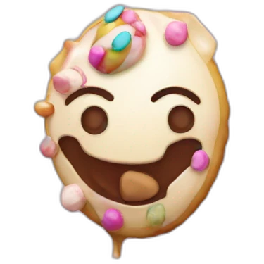 Bonbon qui pleure emoji