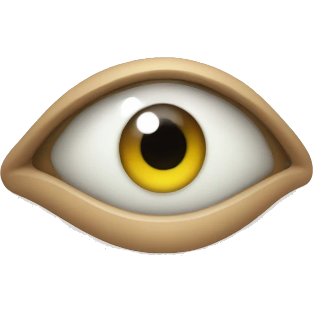 Small eye emoji