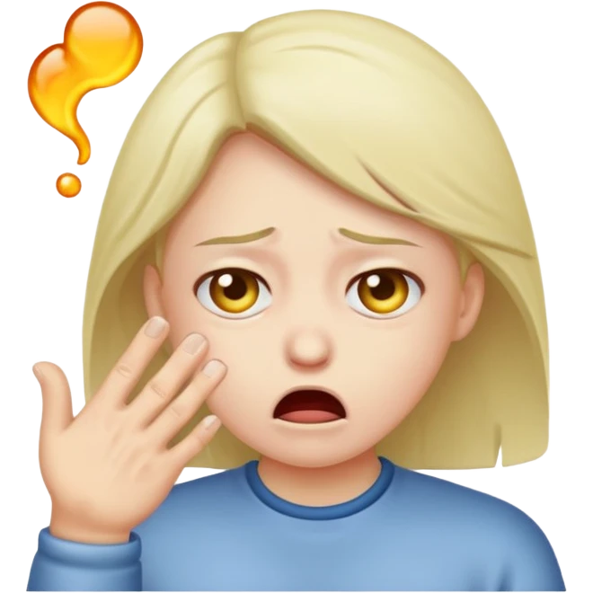throwing up emoji