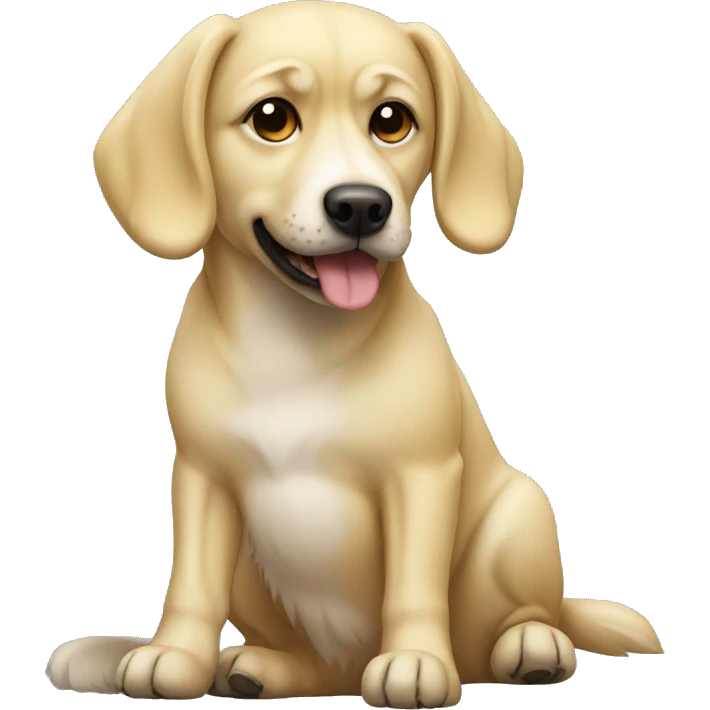 blonde yoshohn dog emoji