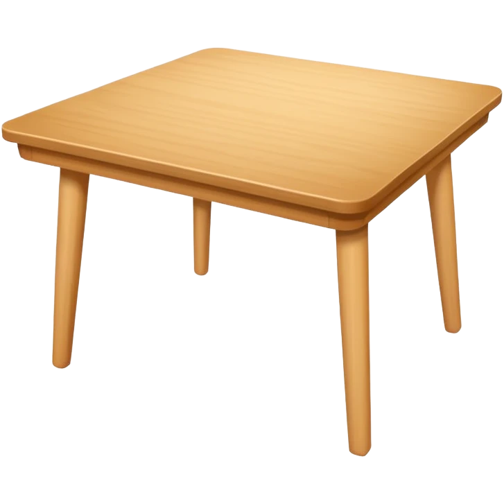 make a empty table, white emoji