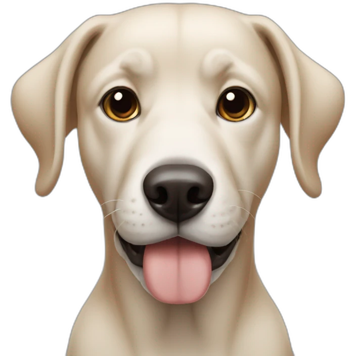 dog-without-nose emoji