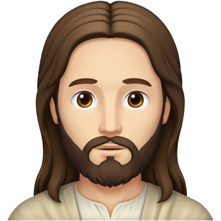 an expensive framed picture of the savior of the world (jesus christ) emoji