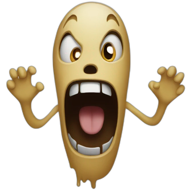Scream emoji