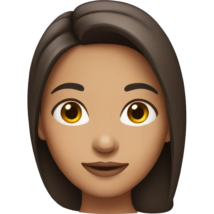 Brunette  emoji