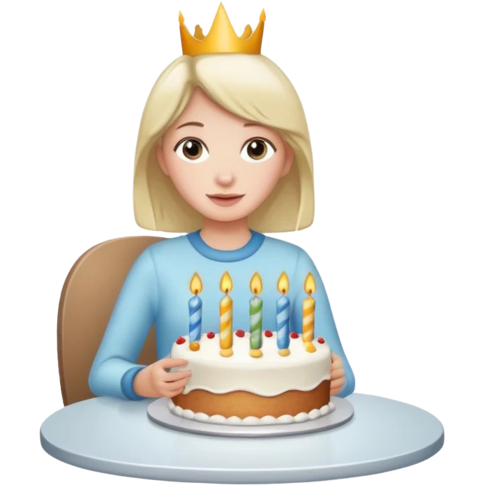 🤚👧🎂🍽 emoji