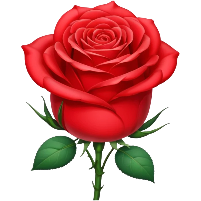 1 rose in cellofan emoji