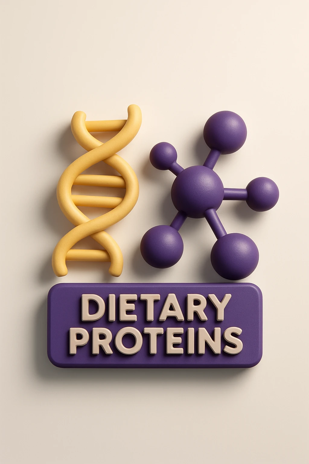 Proteine alimentari su sfondo isolato fammi un icona in 3d emoji