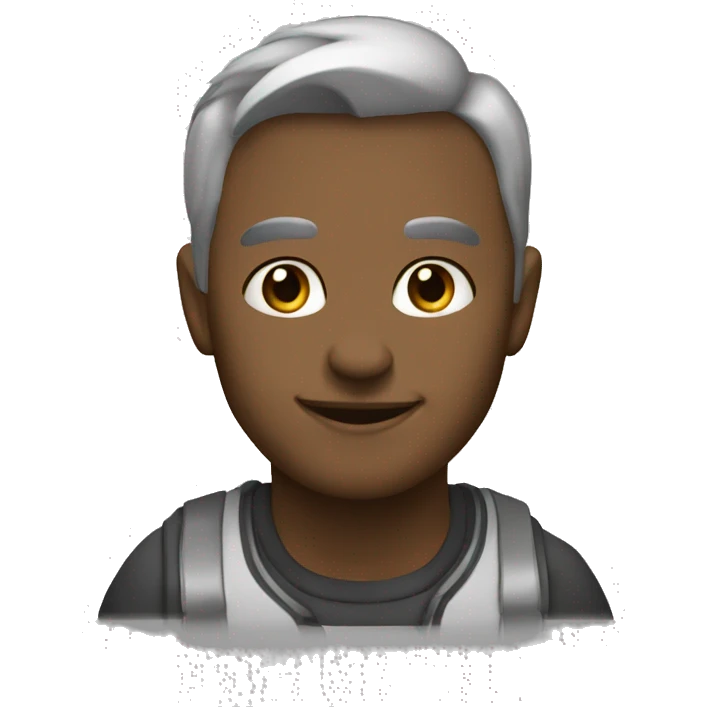 Кошка черно белая  emoji