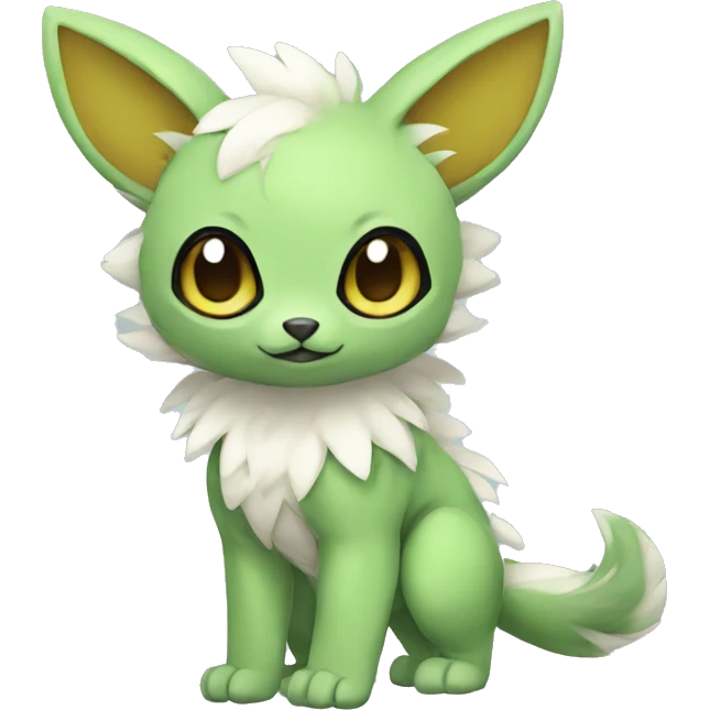 Cute cool animal hybrid Fakemon full body emoji