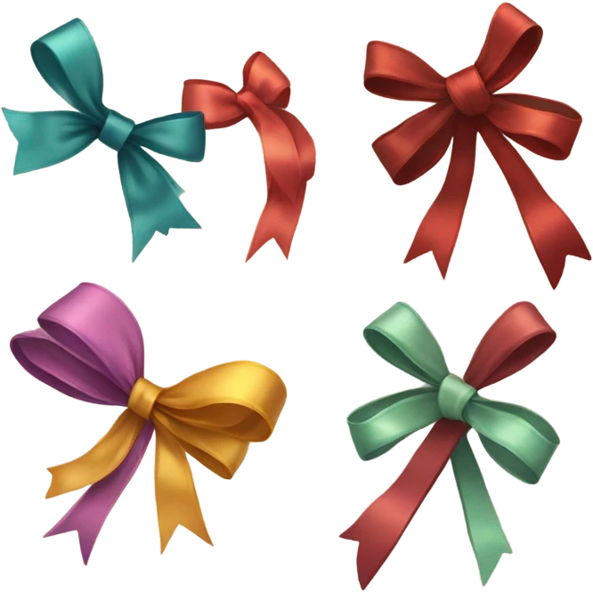 Bows emoji