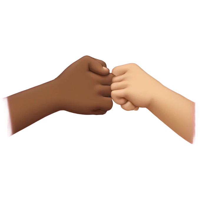 Pinky promise emoji