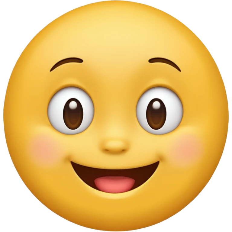 emoji yellow cute face smiling emoji