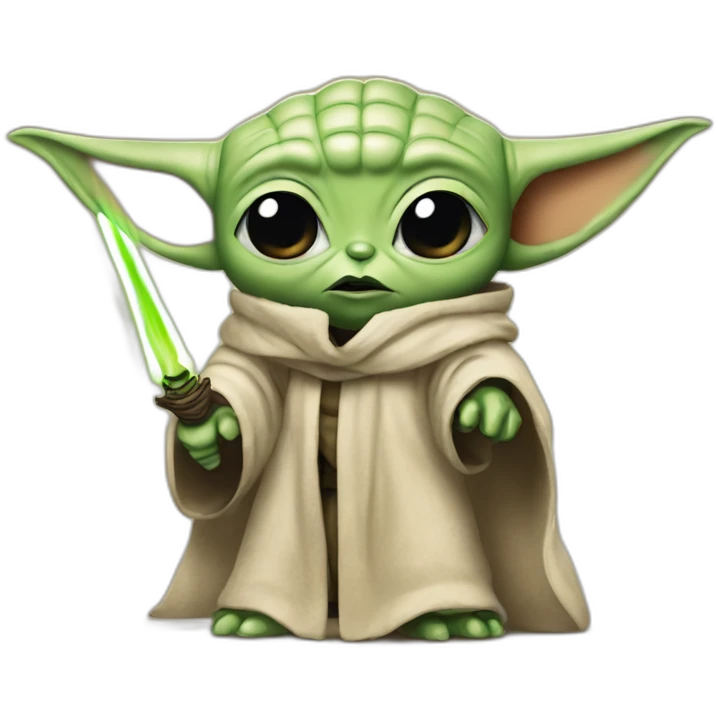 Clitoris fighting yoda emoji