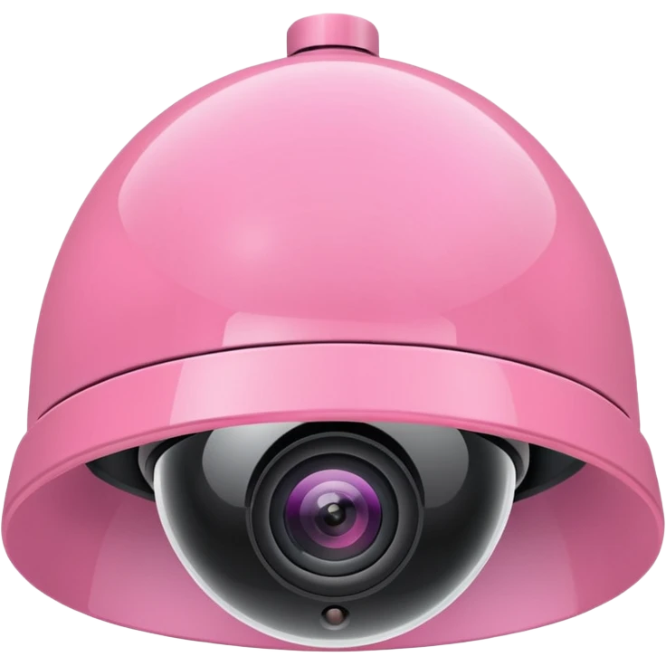 Security Camera pink  emoji