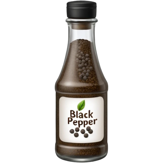 black pepper bottle emoji