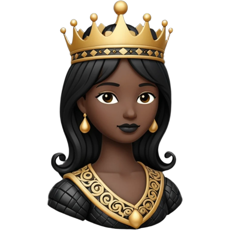 Chess queen emoji