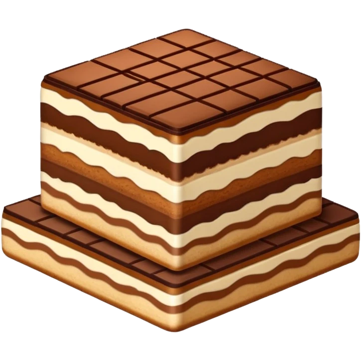 square tiramisu slice emoji