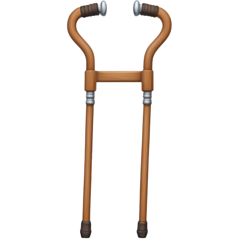 a crutch emoji