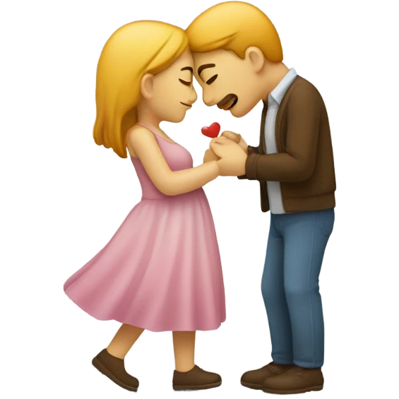 Bisou avec cœur  emoji