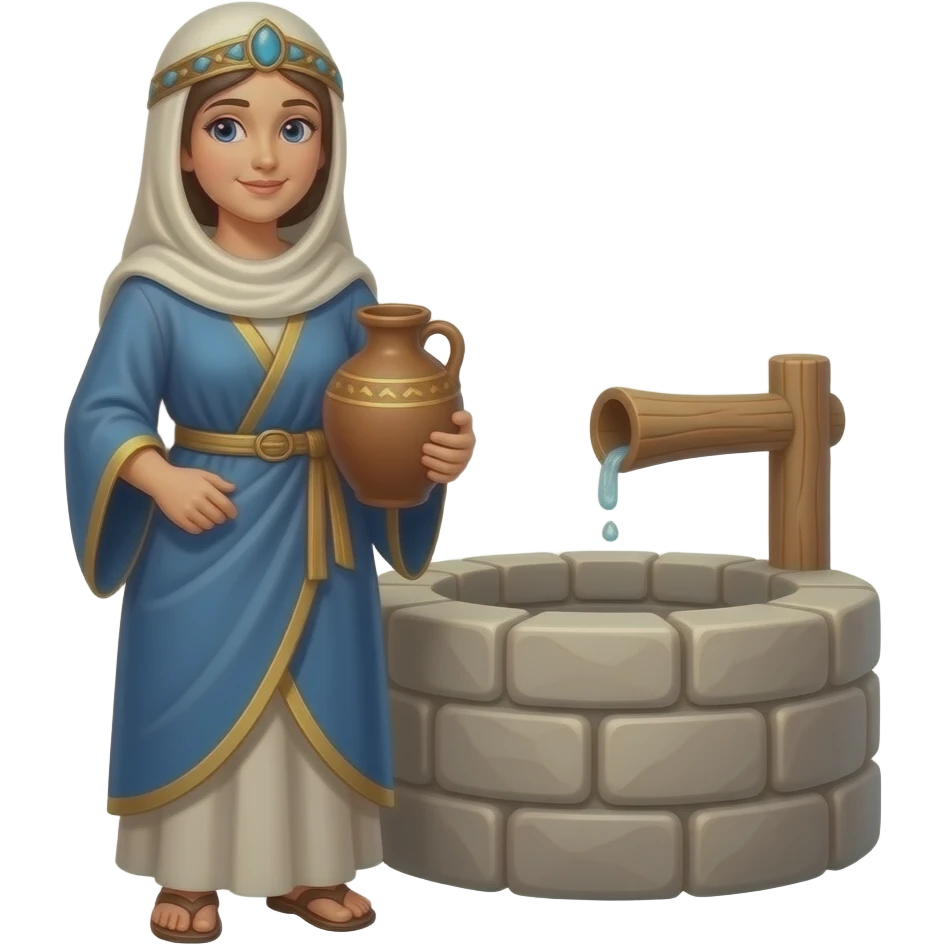 Samaritan woman from the Bible emoji