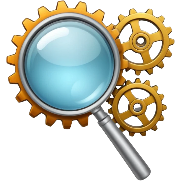 mix up ⚙️🔍 emoji