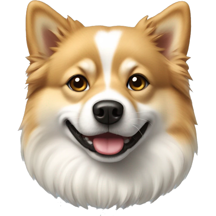 Swedish nordic spitz dog emoji