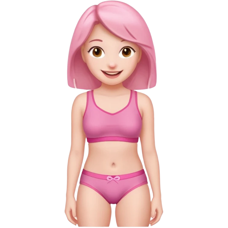 Pink Panties girl emoji