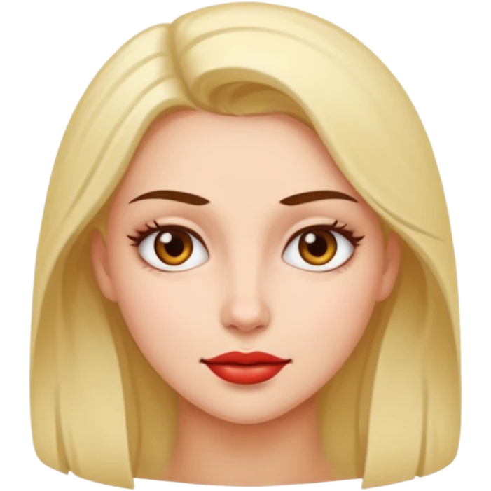 A woman with a big breast and ass. Sucking  a BBC  emoji