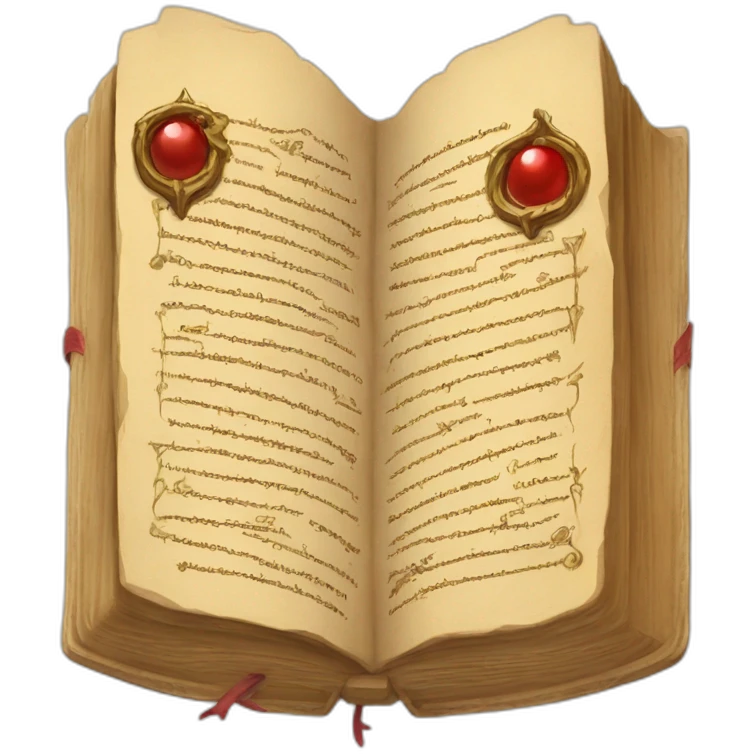 Grimoire, book, spellbook emoji