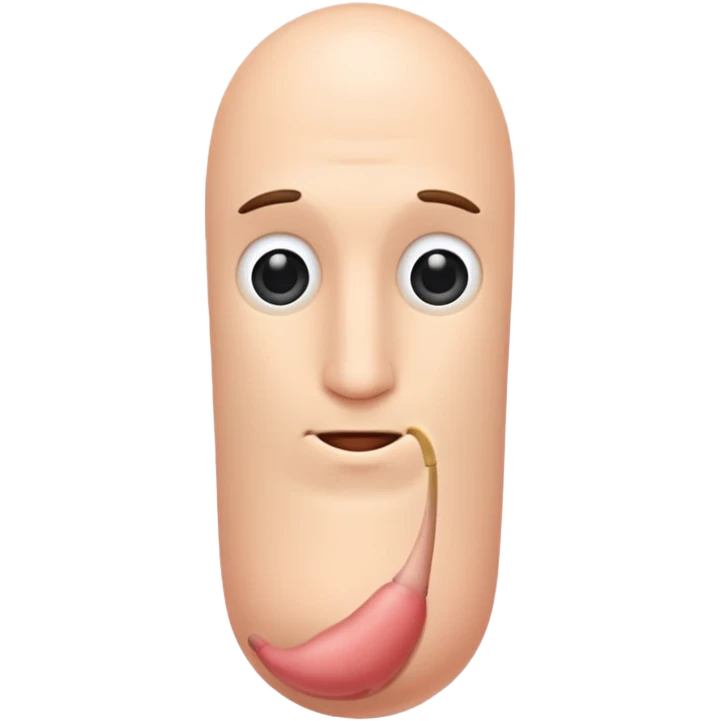 a male penis emoji