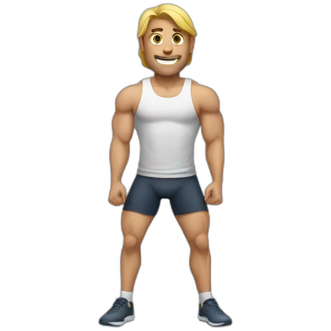 Gym guy emoji
