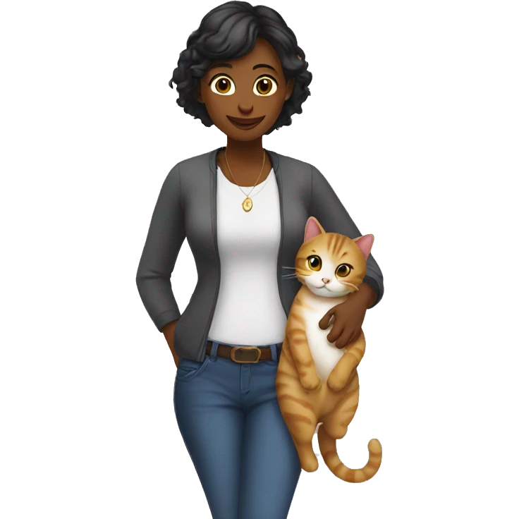 Cat mommy emoji
