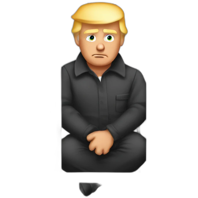 trump-in-jail-cell emoji