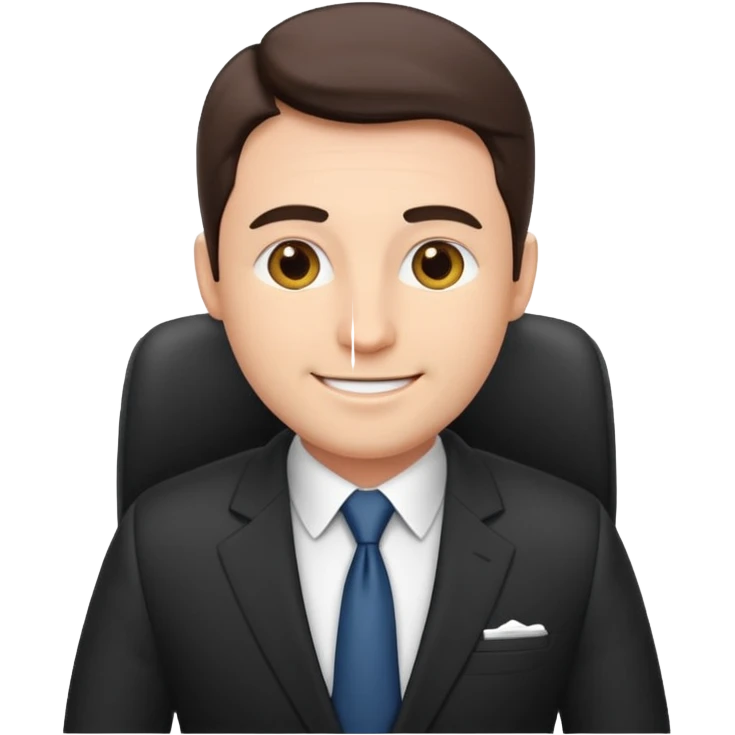 happy boss in his office emoji