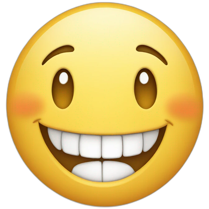 laughing face emoji