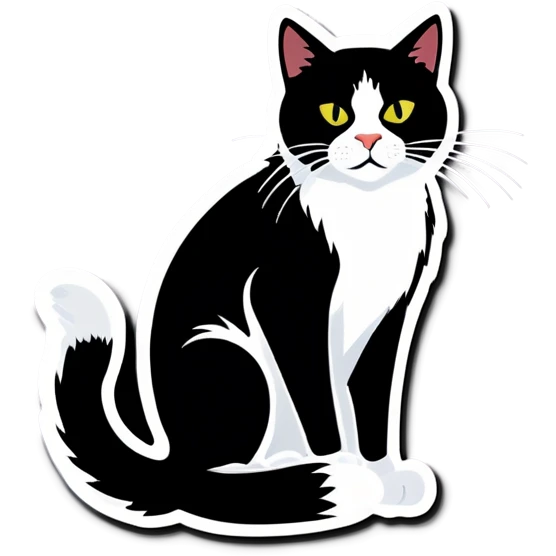 Katze sitzt auf Mottorad  emoji
