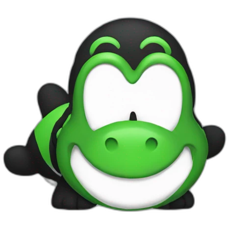 Black Yoshi emoji