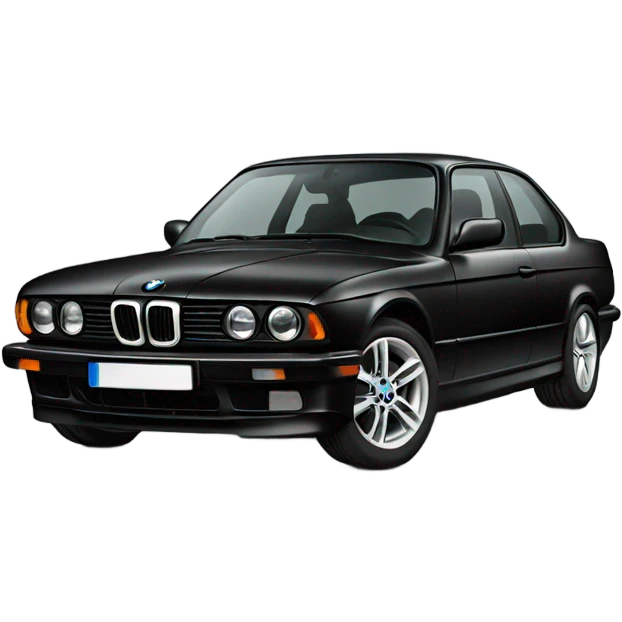 black bmw emoji