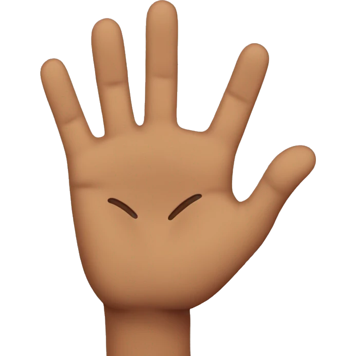 self high five emoji