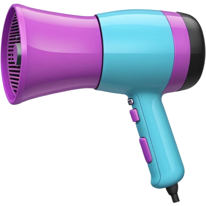 Cute Hair dryer, different design emoji