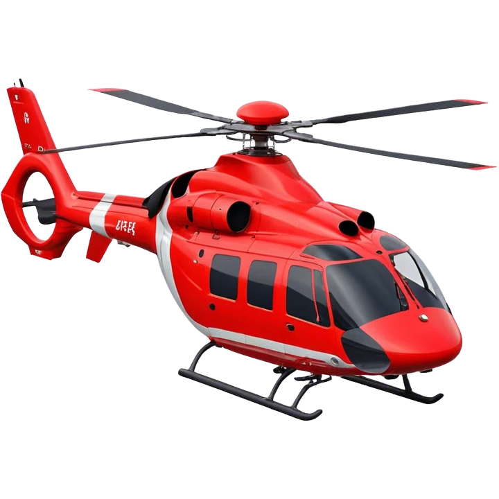 Rescue Helicopter - Airbus H145 (Model Year: 2021) (Iconic colour: Red with white) emoji